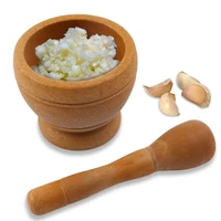 creative plastic mortar pestle set spice crusher herbs bowl tough foods pepper gingers kitchen tools spices garlic grinder