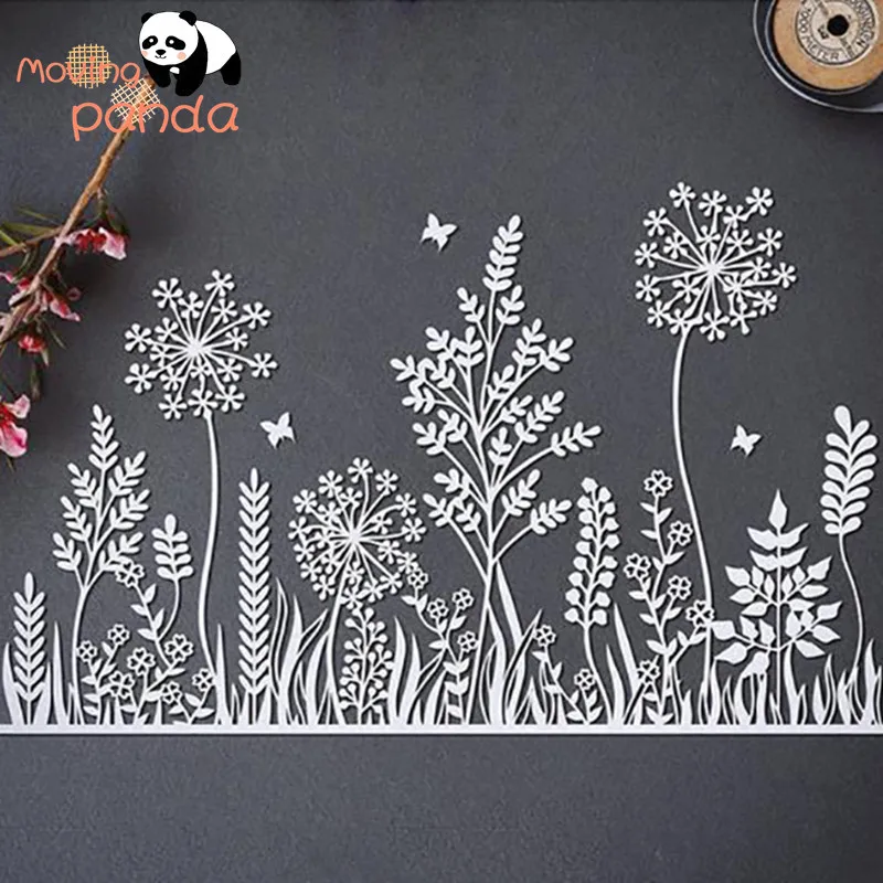 Жизненную силу металлический Трафаретный вырубной штамп Трафареты набор сделай