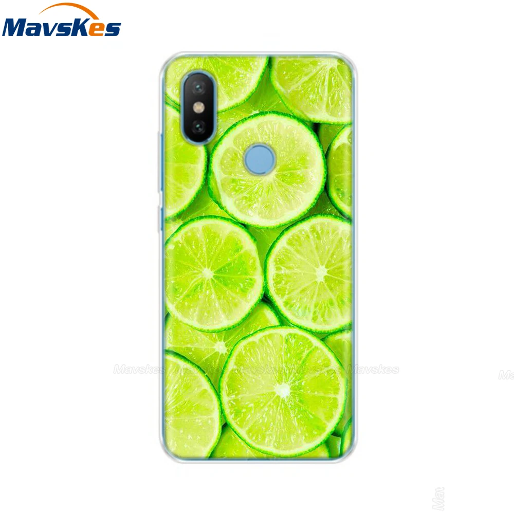 Силиконовый чехол для телефона для Xiaomi mi A2 Lite, чехол с рисунком, мягкая задняя крышка из ТПУ, чехол для телефона для Xiomi mi A2 mi A2 LITE, бампер - Цвет: 37