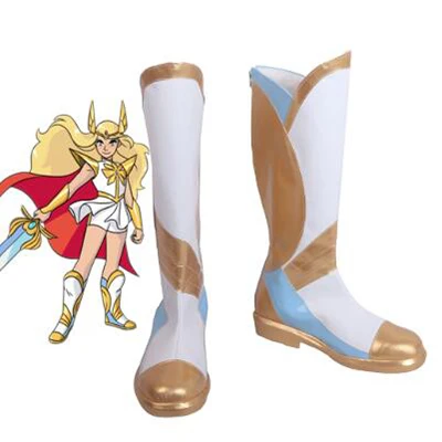 

She-Ra and the Princesses of Power Adora Cosplay Boots Shoes Women Shoes Costume Customized Accessories Halloween Party Shoes