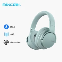 mixcder e7 active noise cancelling bluetooth headphones 5 0 25 hours play time fast charge with mic stereo wireless headphone