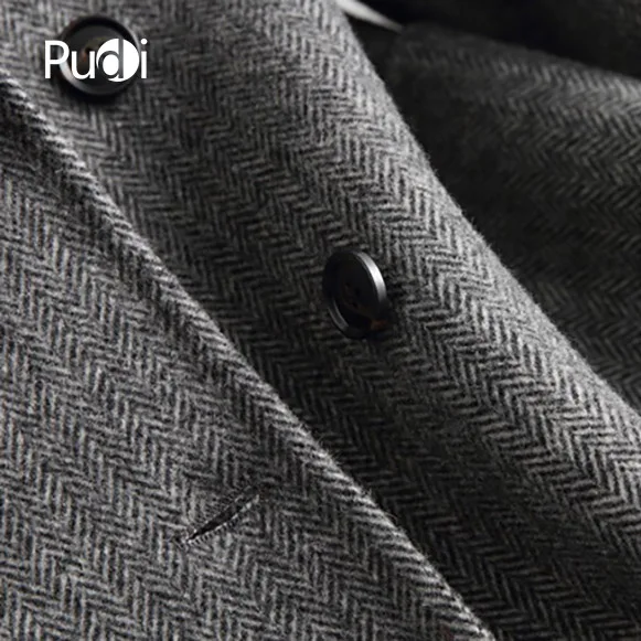 

PUDI A38522 2020 Women Fall Winter New Fashion Wool Plaid Jacket Lady Long Style Pocket Leisure Wool Coat