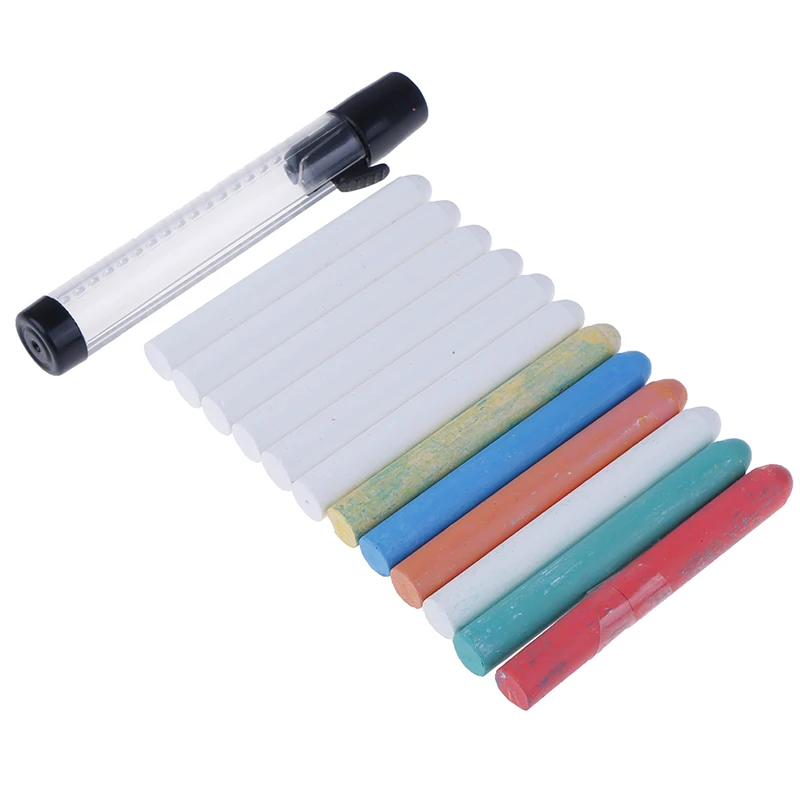 6 шт./лот цвет белый беспыльный Мел Ручки для рисования мелом в кухонный кувшин