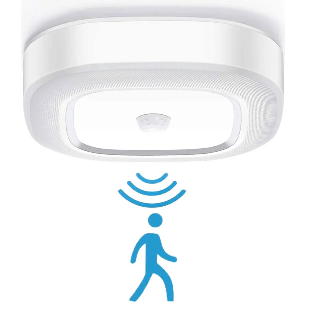 

Ceiling Light with Motion Sensor Wireless Smart LED Ceiling Lamp Battery Operated Motion Activated Night Light for Stairway