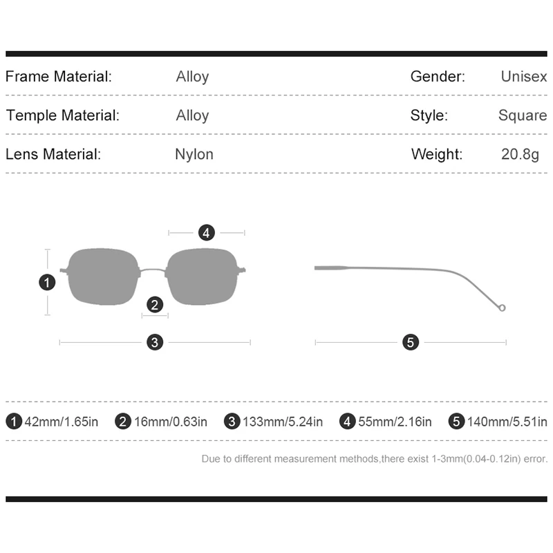 HEPIDEM Rimless Sunglasses Women 2020 New Luxury Brand Fashion High Quality Alloy Sun Glasses Men with Mirror Nylon Lens gm 5023 |