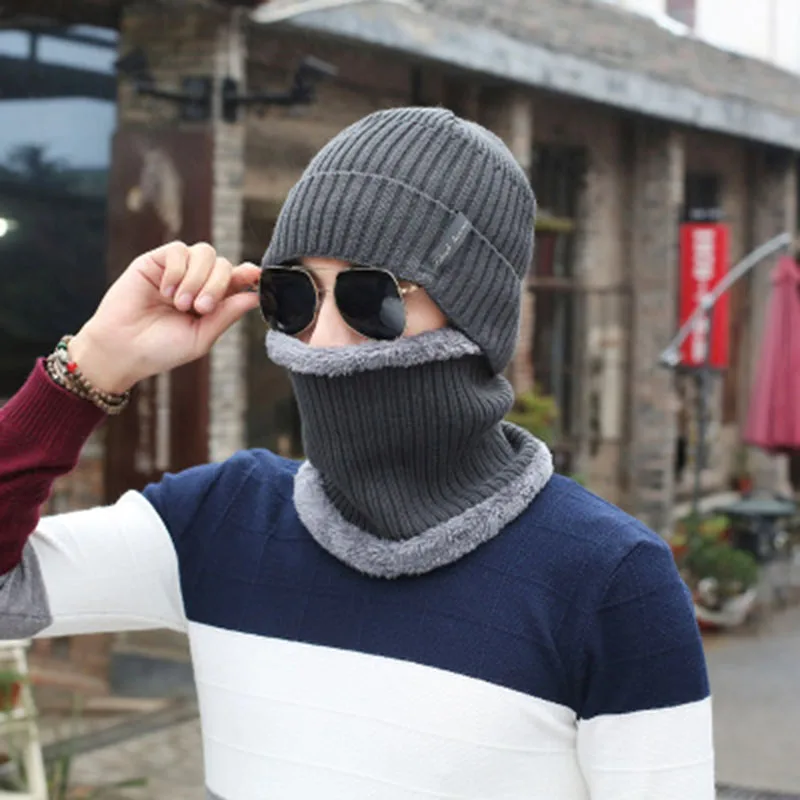 Invierno 2020 повседневные Модные мужские шапки бини для мужчин зимние женщин Теплые