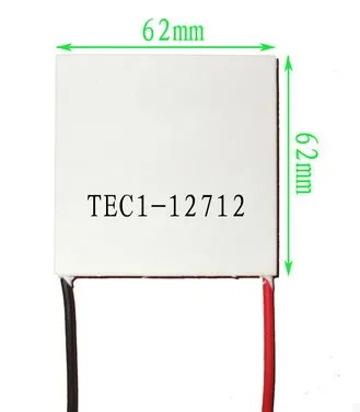 

Refrigeration Sheet TEC1-12712 12v12a 40*40 Temperature Difference 70 Degrees Industrial Grade High-Power Cooling Sheet