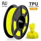 ТПУ нить для 3D, гибкая, желтого цвета, 0,5 кг, 1,75 мм, точность размеров 0,02 мм, без пузырьков