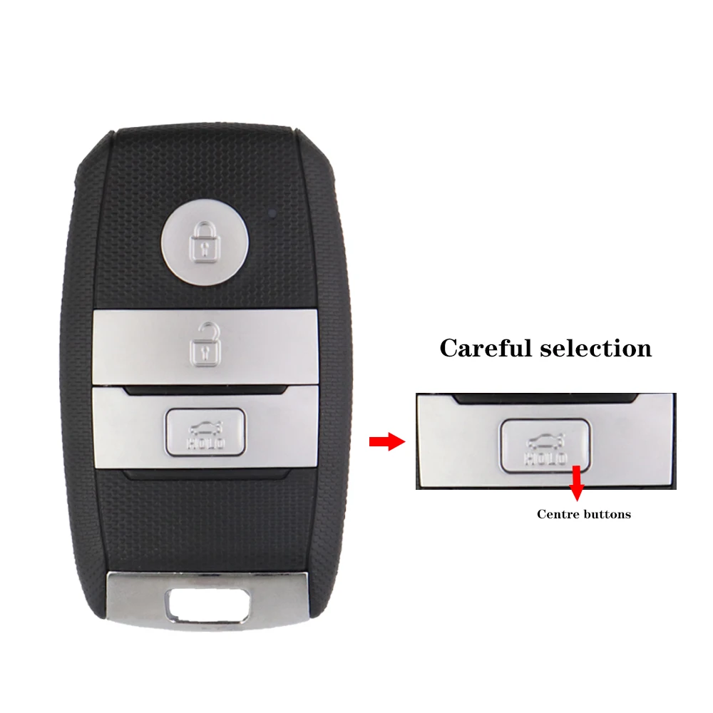 YIQIXIN 3 Button Car Key Remote Control 433MHz For KIA K4 Auto Keyless Entry Promixity Card HYN14R Blade With ID47 NCF29A1X Fob |