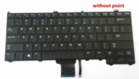 new for laptop dell latitude 12 7000 e7240 e7420 e7440 us keyboard backlit without point 0rxkd2 english