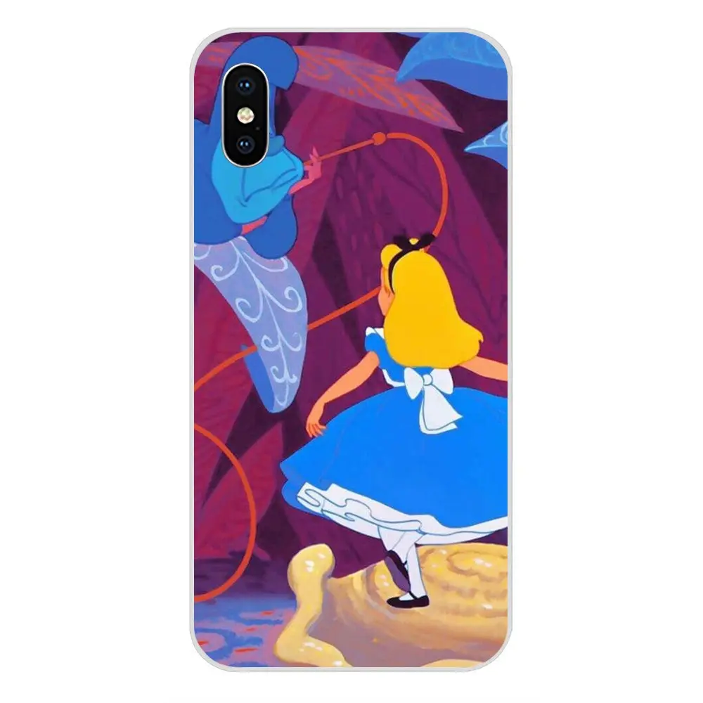 Мягкий чехол из ТПУ с Новая мода оформлением в стиле Алиса стране чудес кота для