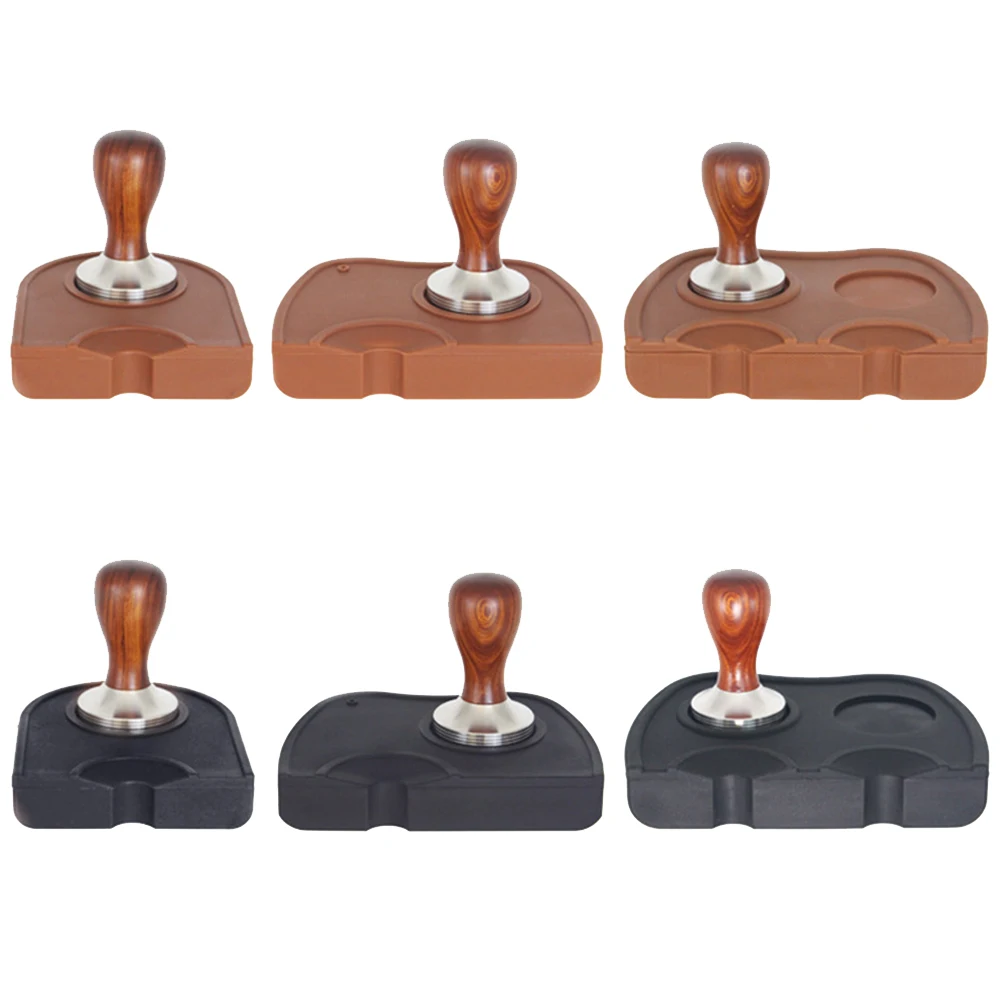 

Barista Coffee Anti-skid Mat Espresso Latte Art Pen Tamper Tamping Holder Pad Coffeeware Tampers Coffee Grind Soft Silicone