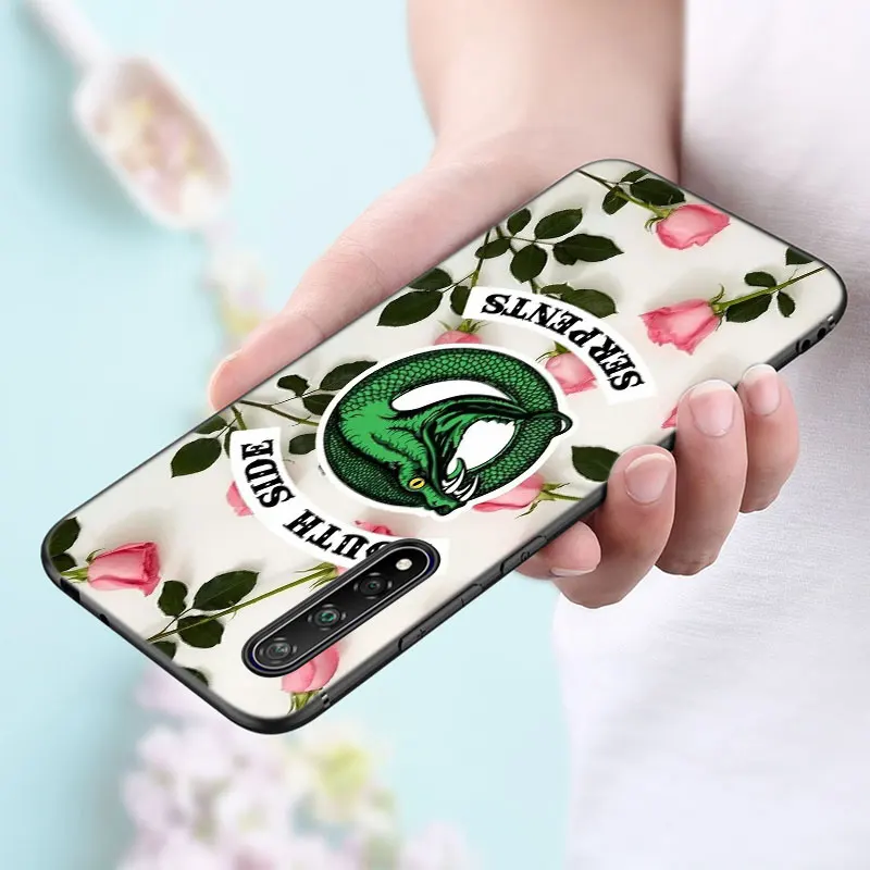 Чехол Riverdale South Side Serpents для Huawei Y9A Y9S Y8P Y8S Y7A Y7P Y6P Y6S Y5P Y5 Lite Y6 Y7 Y9 Prime 2018 2019 черный чехол |