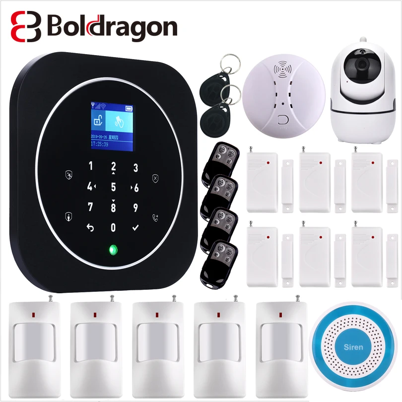 Система охранной сигнализации с поддержкой Wi Fi и сенсорной клавиатурой 433