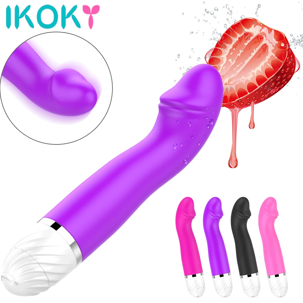 IKOKY фаллоимитатор вибратор интимные игрушки для женщин стимуляция точки G Вагина