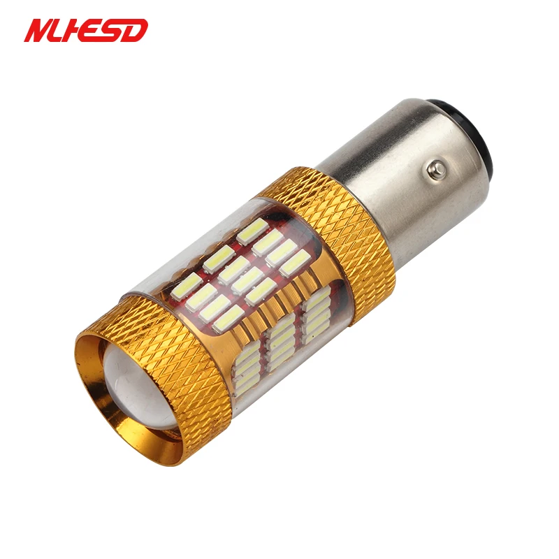 1 сверхъяркая мощная 1157 BAU15S led 30 Вт 1156 60smd 4014 p21w ba15s BAY15D светодиодсветильник лампа
