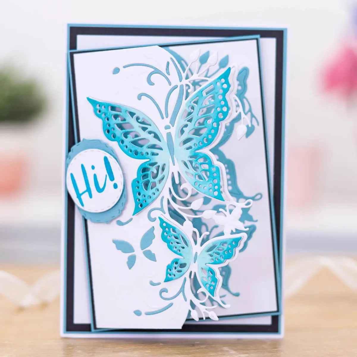 

Butterfly lace Metal cutting dies cut die mold card Scrapbook paper craft knife mould blade punch stencils