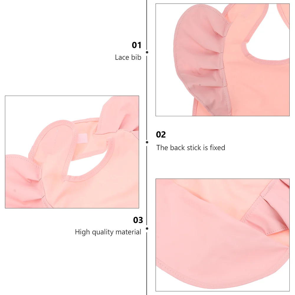 

Baby Drooling Eating Teething Bibs Apron Nursery School Meal Time Apron