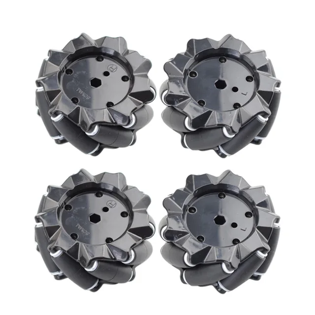 Колесо Omni Mecanum 80 мм со ступицами 4/6 TT для Arduino Raspberry Pi DIY STEM робот автомобиль шасси