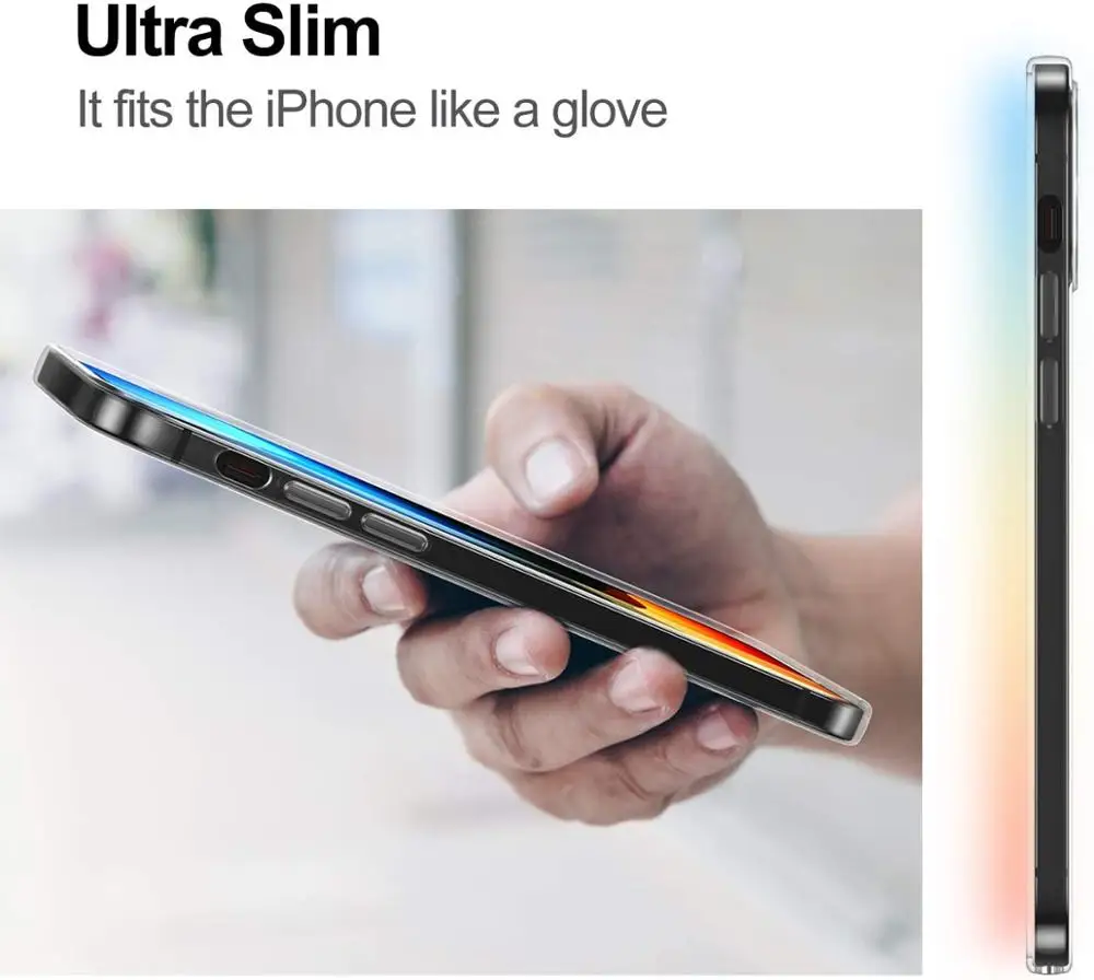 for iphone 12 mini pro ultra thin clear soft tpu shockprrof cover case for apple iphone se 2020 xr x xs max 5 6 7 8 plus couqe free global shipping