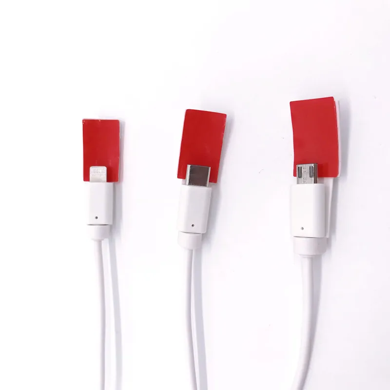 Mix Cable Remark 5 комплектов/партия) Розничная Противокражные системы безопасности 10 порты, для мобильных телефонов противоугонное устройство сигнализации с зарядным устройством - Цвет: Mix Cable Remark