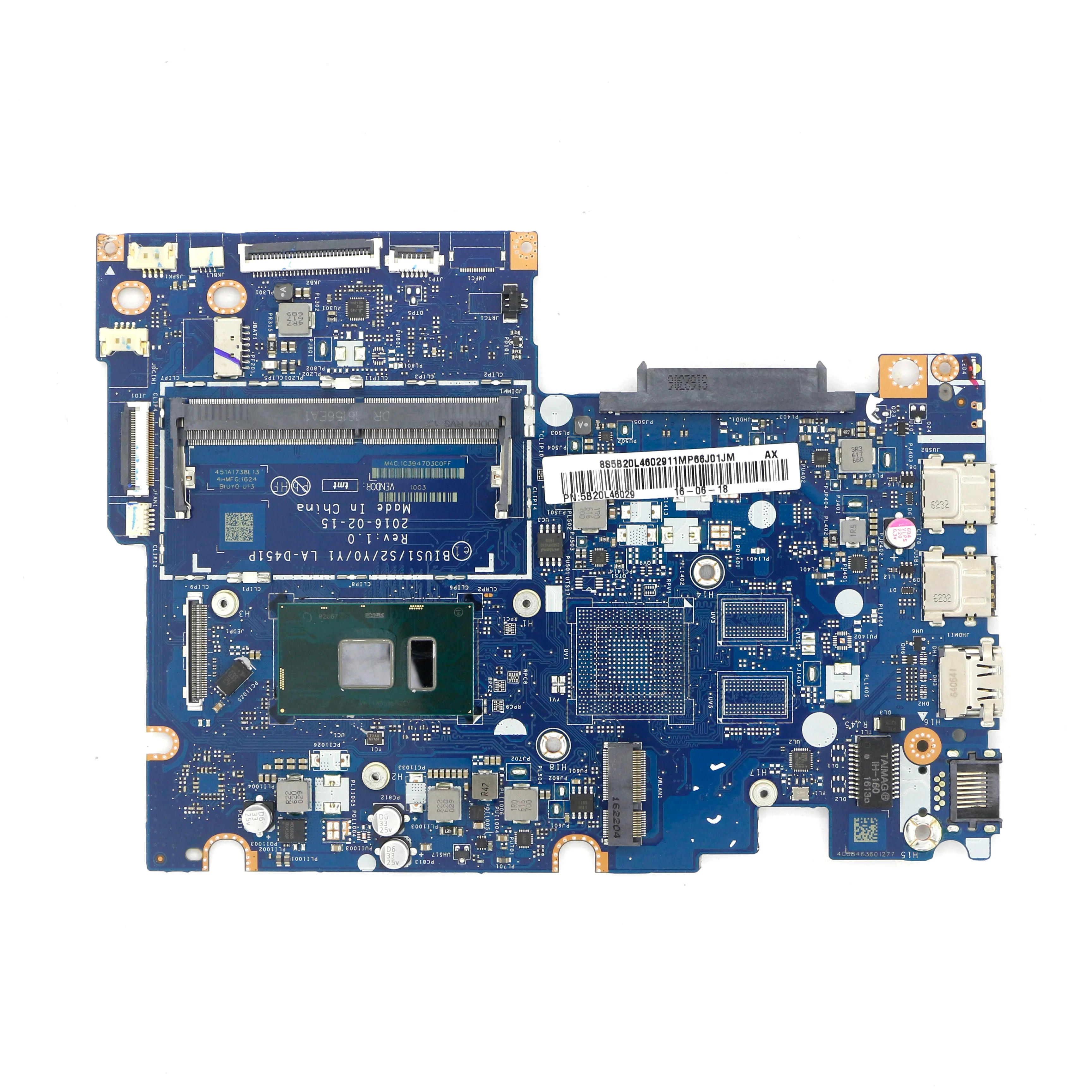 

5B20L46029 - UMA материнская плата для Lenovo Flex 4-1470