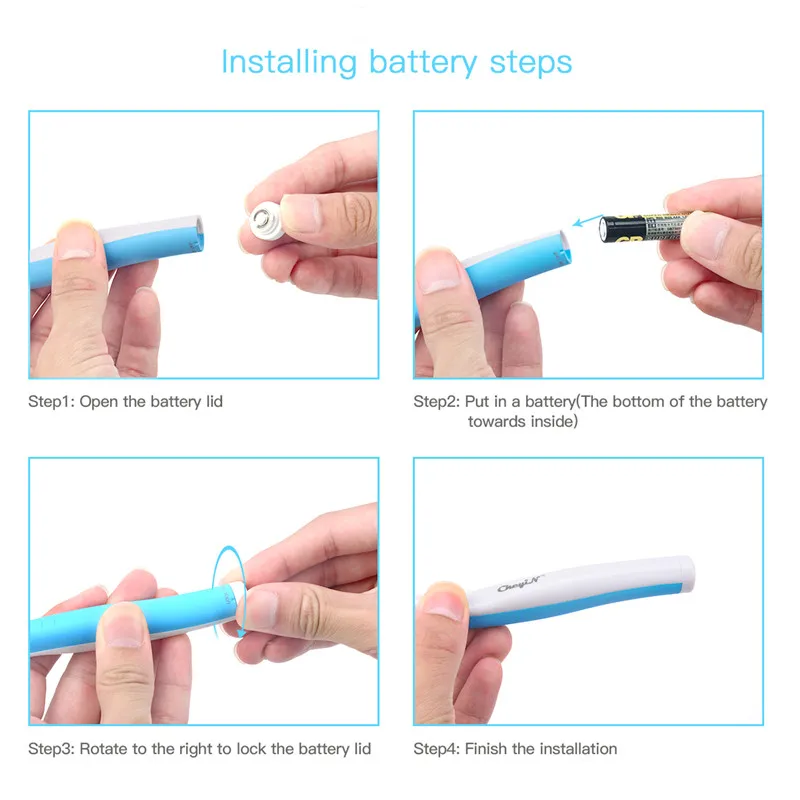 

CkeyiN Sonic Vibration Teeth Remove Tartar Led Light Tooth Cleaner Dental Scaler Calculus Stains Tartar Remover Dentist Teeth