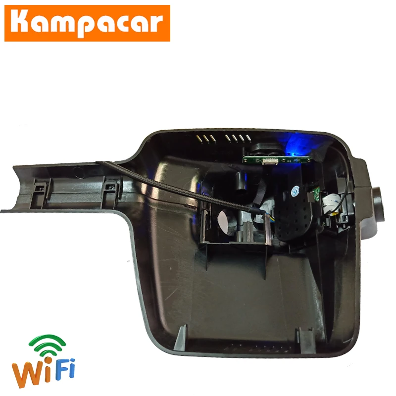 Kampacar Wifi Автомобильный видеорегистратор с двойной объектив DVR тире камеры мини видеорекордер для peugeot 408 308 авто радио Cam