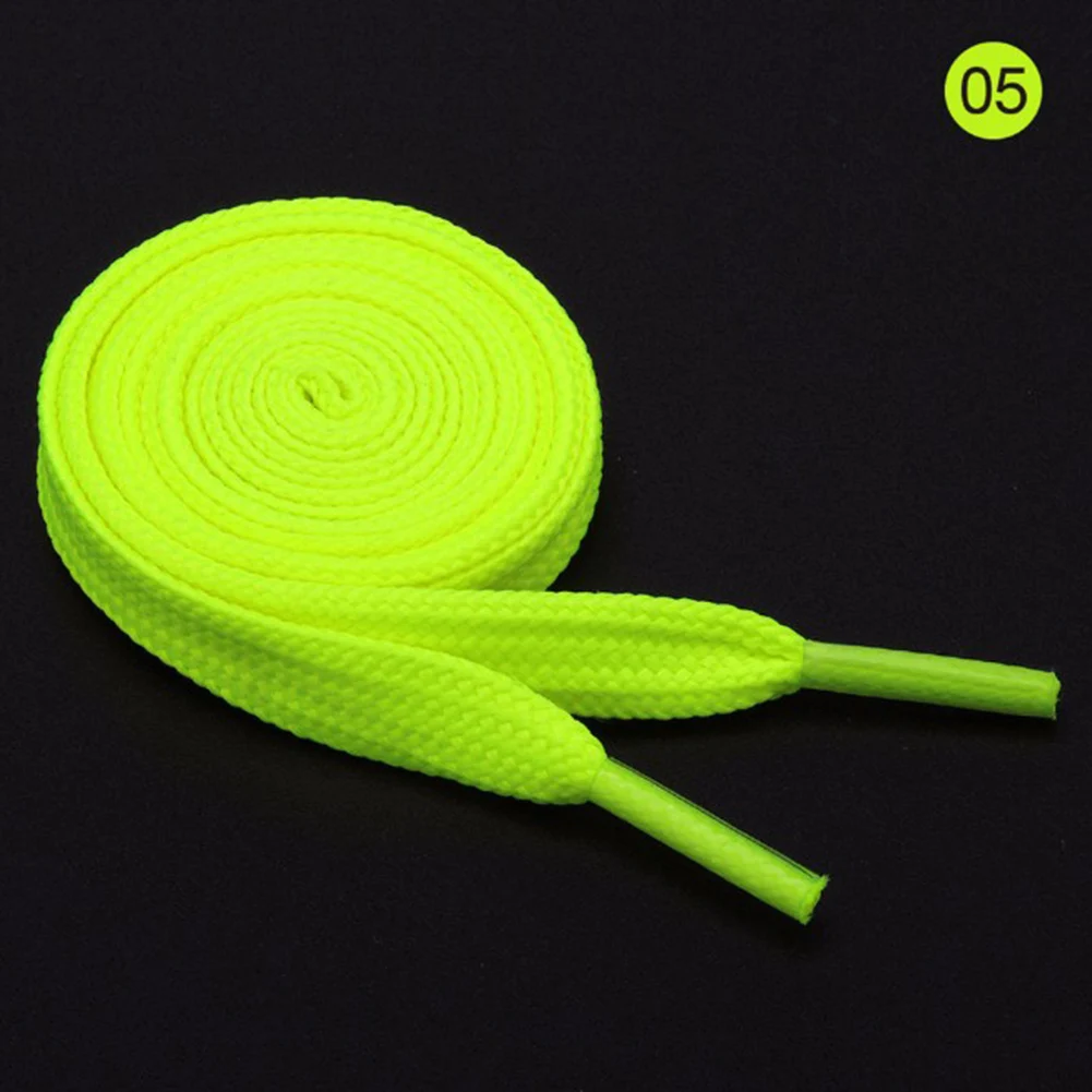 1 Pair 100cm Flat Shoelaces 12 Colors Sneaker Shoe Laces Strings Shoelaces Bootlaces Sport Boot lace Athletic Shoe String
