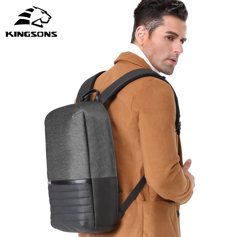 Kingsons 15," мужские рюкзаки модные противоугонные рюкзаки для школы повседневный рюкзак нейлоновые рюкзаки для ноутбука