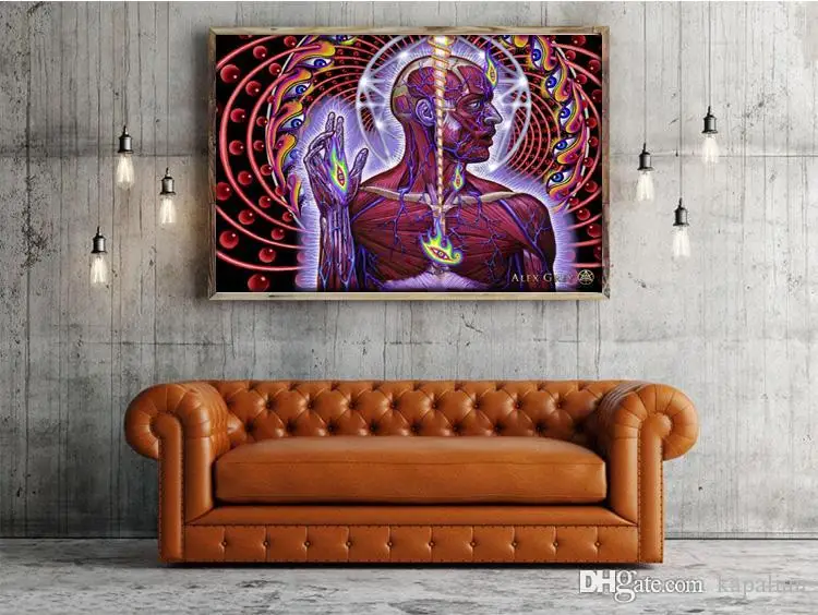 Инструмент для постер Alex серые обои художественный Настенный декор картины