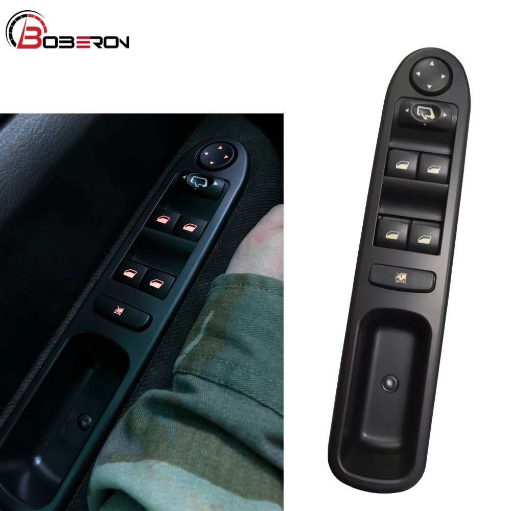 

Auto Parts Power Window Lifter Control Switch Button for Peugeot 307