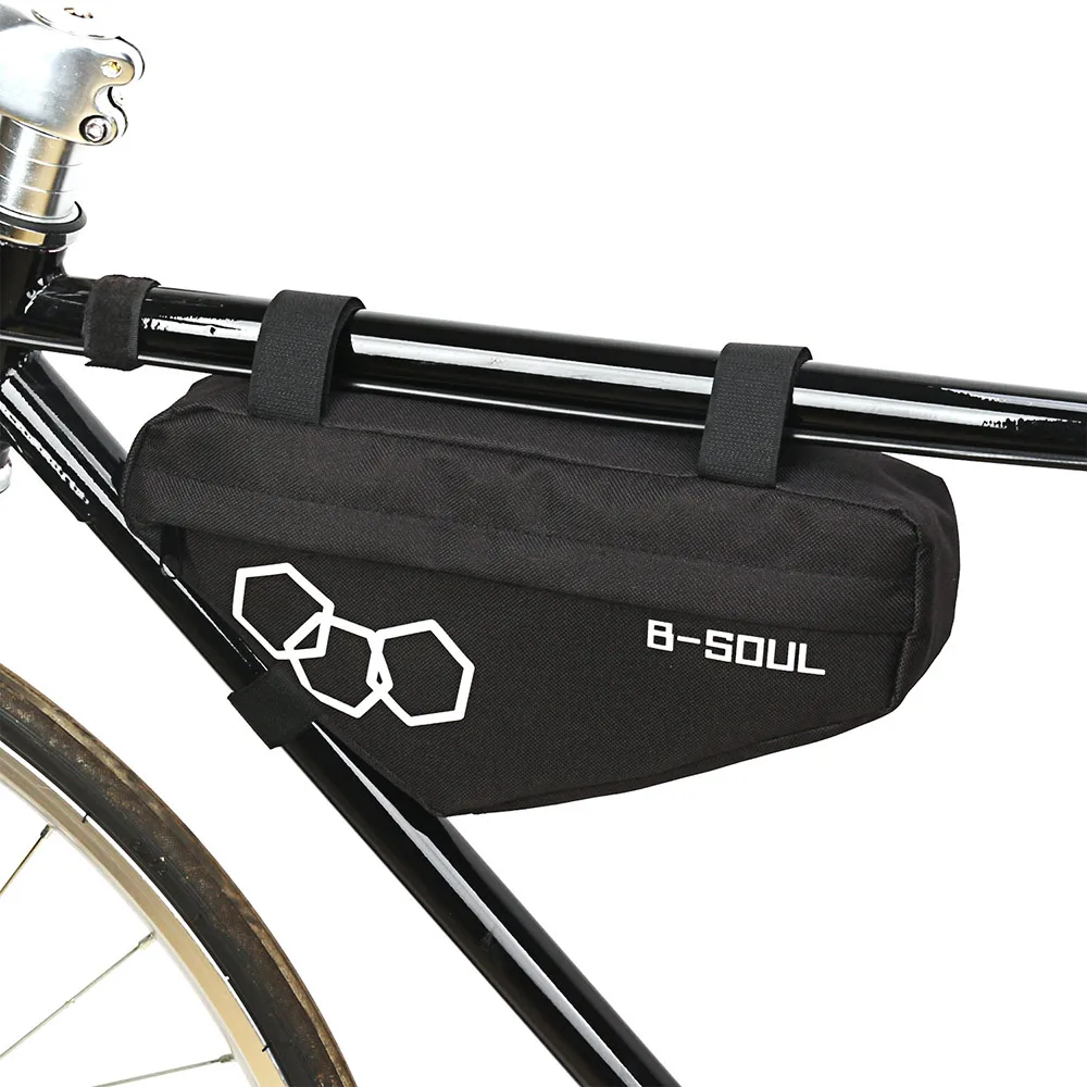 

Bike Bag Bicycle Frame Front Tube Bag Waterproof Mountain Bike Frame Holder Saddle Bags Triangle Pouch High-strength Fastener