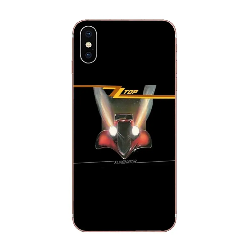 Для Apple IPhone X XS Max XR 4 4s 5 5C 5S SE 6 6S 7 8 Plus Мягкий ТПУ чехол для телефона Coque Zz Top грубая