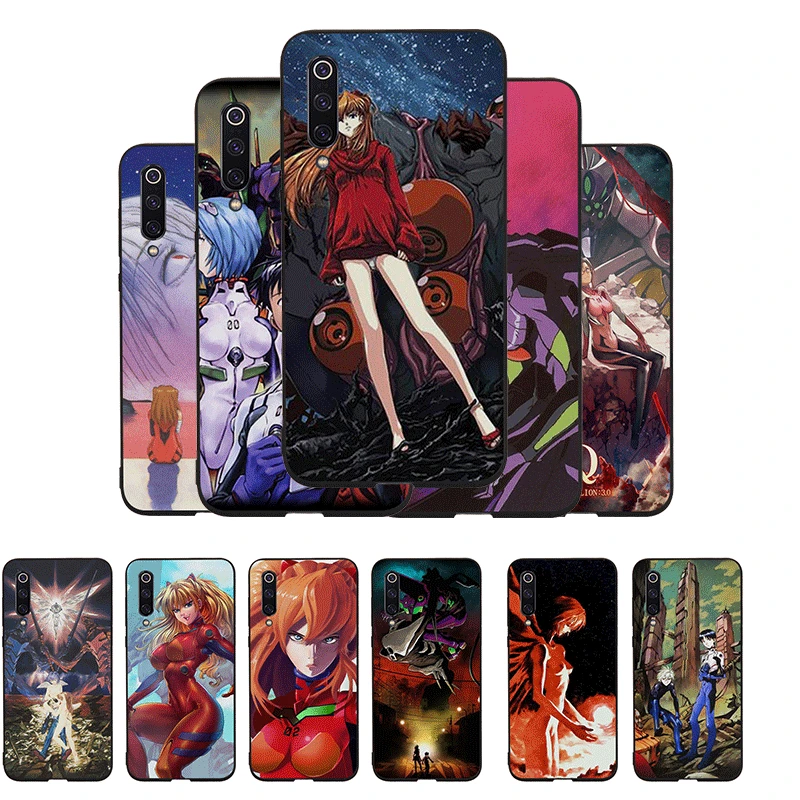 Gerleek силиконовый чехол для телефона Xiaomi mi CC9 CC9E 9T x 2 S 6 8 9 SE A1 A2 5X 6X макс 3 Lite Neon Genesis