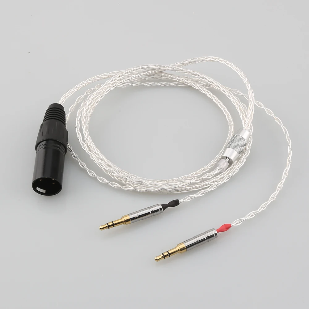 XLR сбалансированный 8-ядерный кабель для наушников Denon AH-D600 D7100 Hifiman Sundara Ananda HE1000se