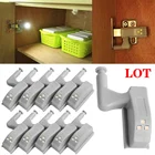 3 предмета в комплекте под шкаф Светильник Универсальный светодиодный Сенсор светильник для шкаф Кухня Спальня дом ночной Светильник s лампы