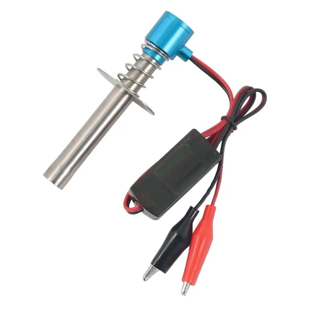 1 шт. подходит для HSP 94122 94188 RC автомобиль нитро газовый двигатель светящийся