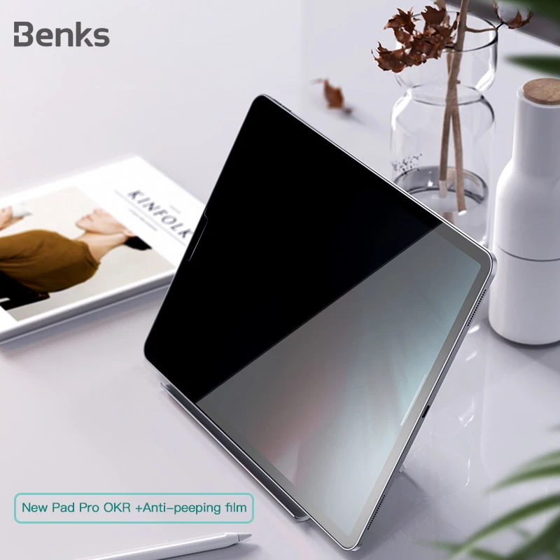Benks OKR 0 3 мм HD полное покрытие из закаленного стекла для Apple ipad Pro 11/12. 9 анти писк