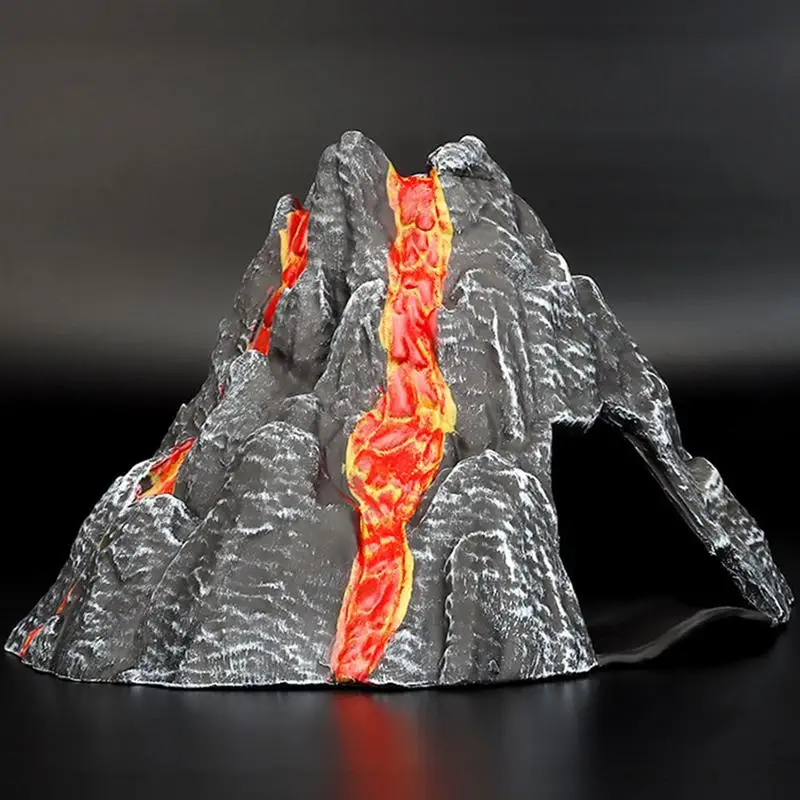 

1pc Simulated Volcano Model Dynamic Volcano Spray Model Desktop Adornment