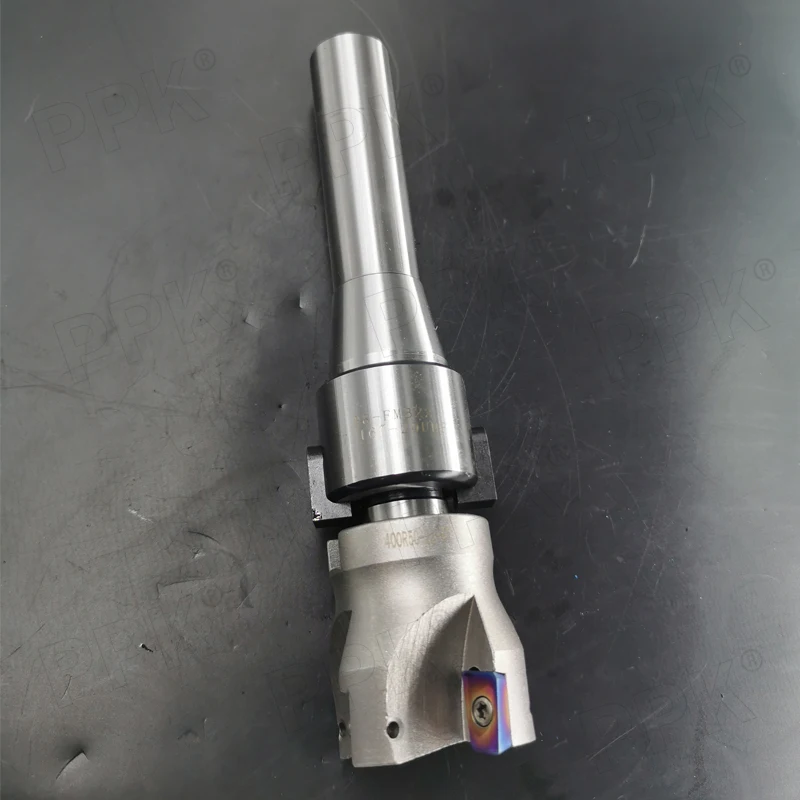 

Accuracy CNC Machine Lathe Tool R8-FMB22 7/16-20UNF Cutter Turning Tool Face Mill Arbor 4PCS Carbide Insets Tool Accessories