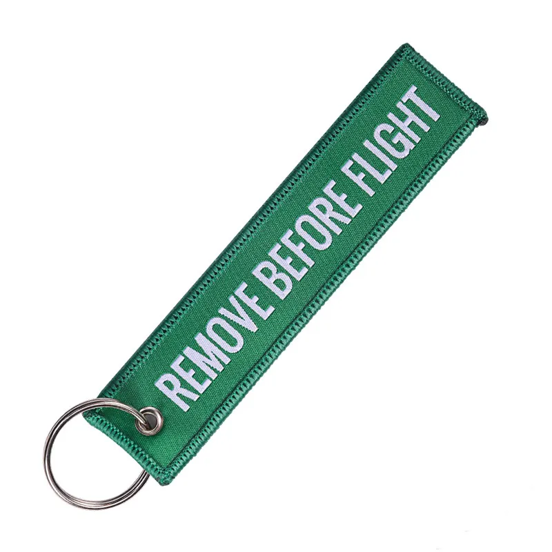 Брелок для ключей с надписью Remove Before Flight|Детали и аксессуары сумок| |