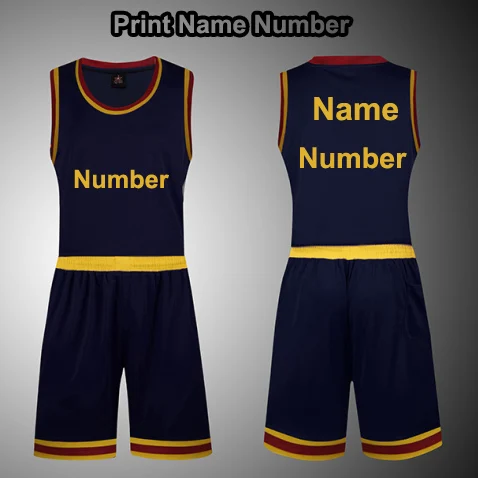 C Print Name Number Новые Заказные мужские баскетбольные майки для колледжа, Молодежная форма для баскетбола, Детская дешевая баскетбольная майка, баскетбольная одежда - Цвет: C Print Name Number