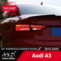 tail lamp for car audi a3 2013 2019 a3 led tail lights fog lights daytime running lights drl tuning cars car accessories