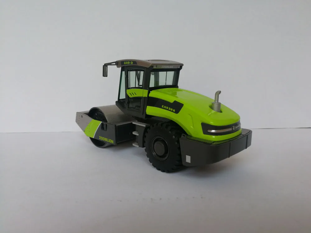 1:50 Zoomlion ZRS326 гидравлический однобарабанный Вибрационный дорожный каток 1:50 Масштаб литые игрушки