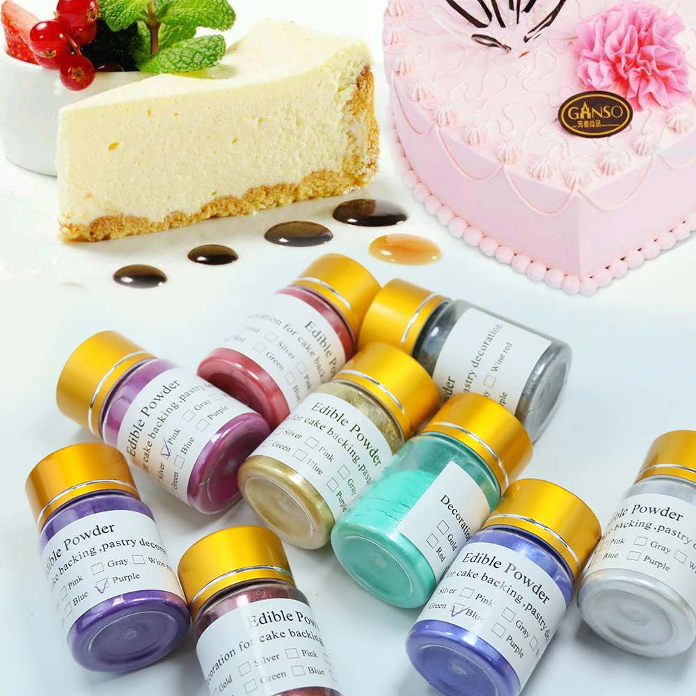 10 г съедобный пищевой краситель порошок для украшения торта выпечки