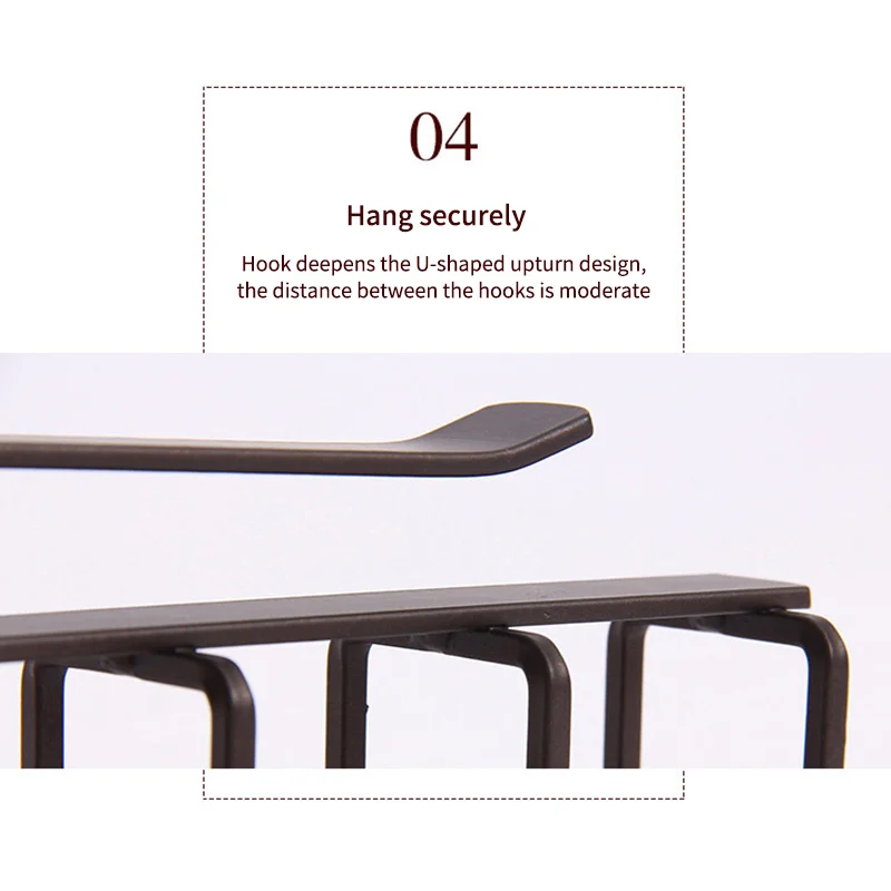 Подвесная крючок для шкафа кухонная полка хранения органайзер одежды стеклянный