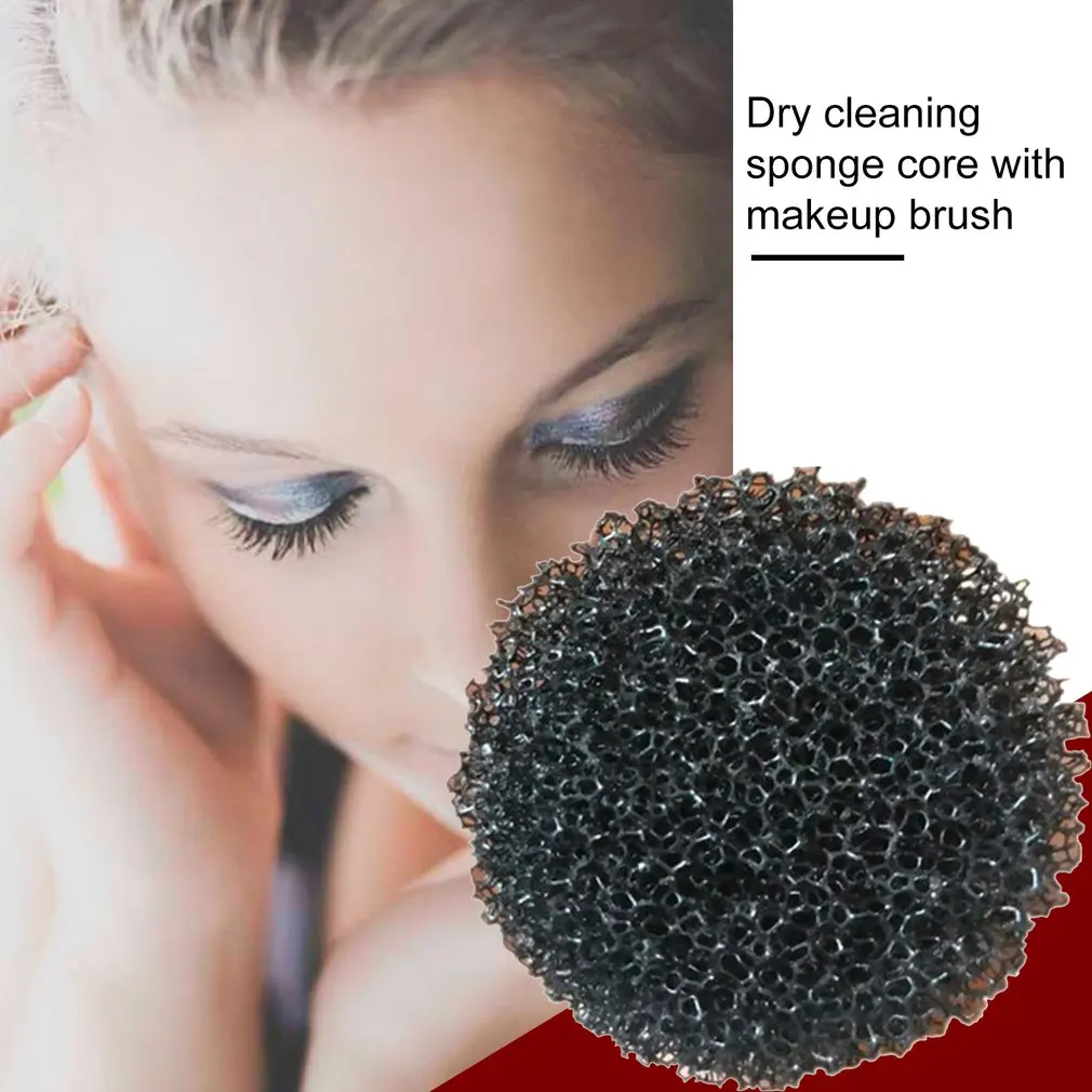 Многофункциональная Кисть для макияжа губка чистки кисть теней век сухой