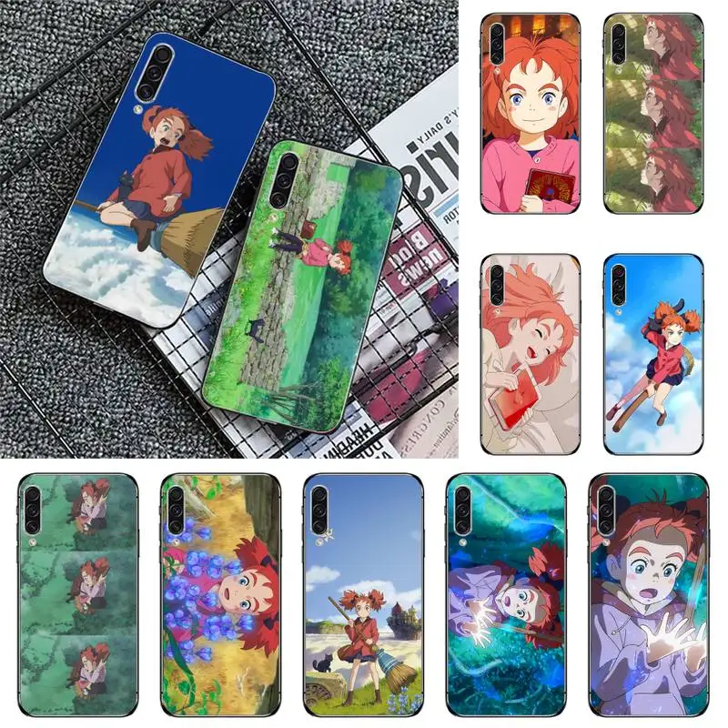 

Mary And The Witch's Flower Phone Case For Samsung galaxy A S note 10 12 20 32 40 50 51 52 70 71 72 21 fe s ultra plus