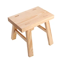 detachable indoor outdoor heavy duty home furniture wood stool tenon simple rectangle universal practical living room kids adult